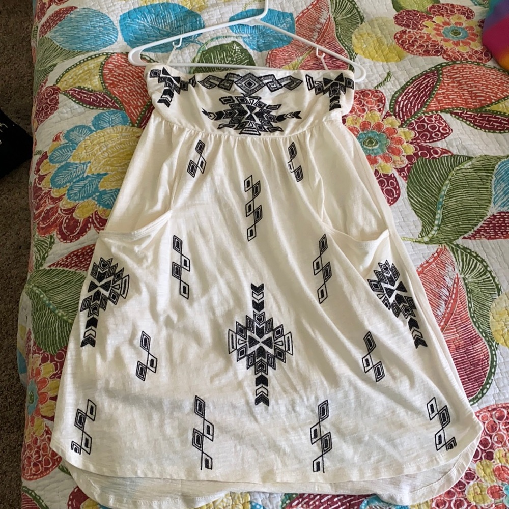 Express Strapless Dress
